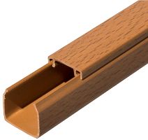 Кабель-канал Промрукав 25x25мм (2000мм) бук (уп. 48м.) картинка